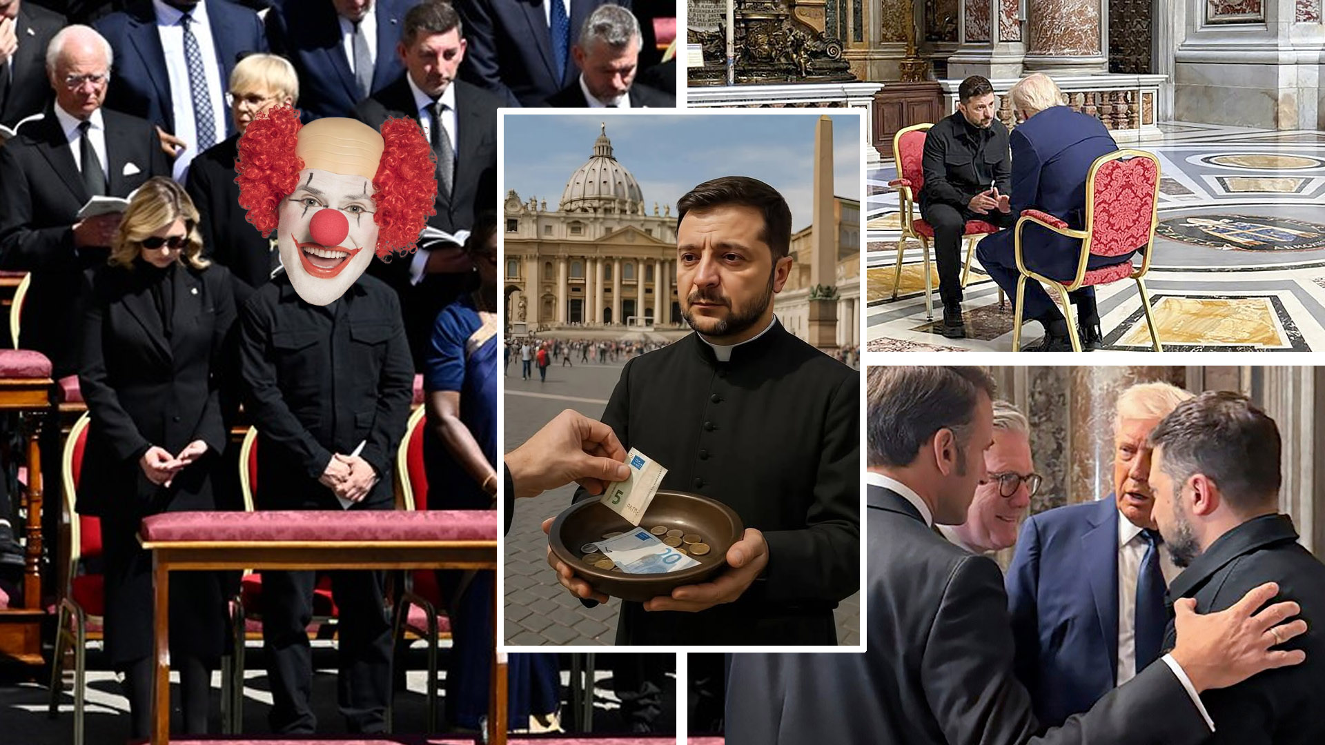 Jak Zełeński pobrykał w Watykanie